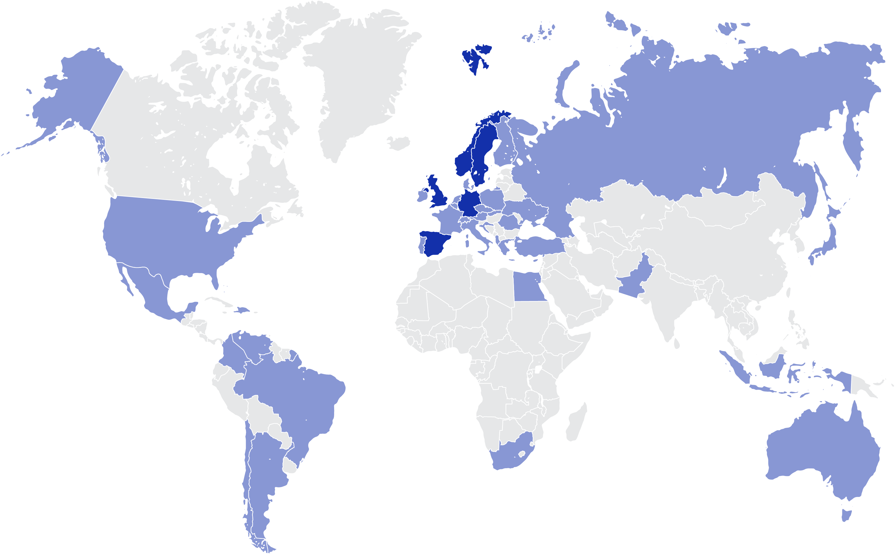 Keystone Sports student-athlete worldmap