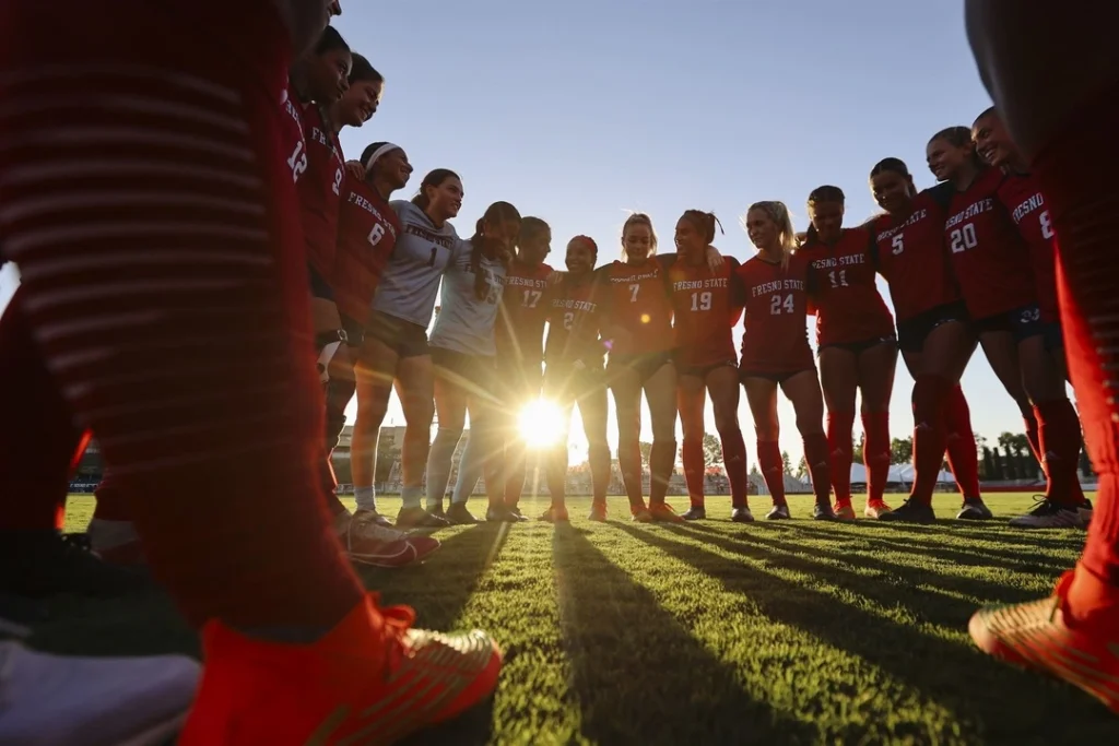 equipo de fútbol femenino